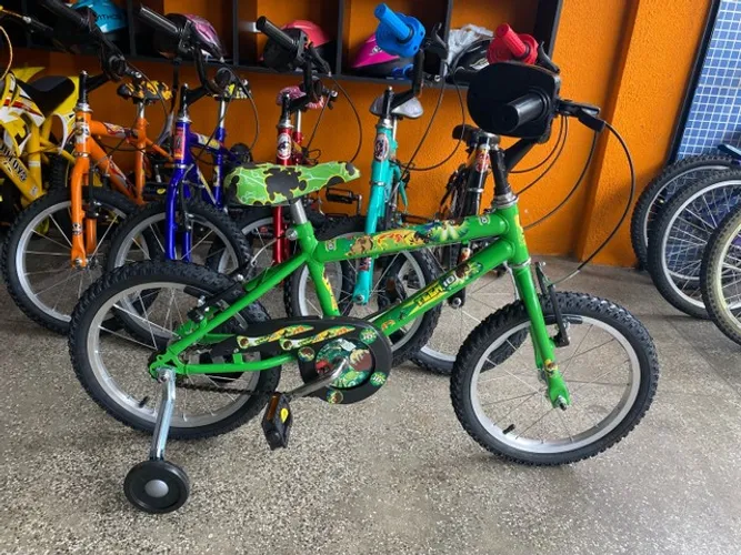 Bicicleta infantil Samy aro 16 masculina - diversos personagens 