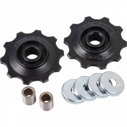 Par de Roldanas Polias Shimano TY05 p/ Câmbios Traseiro Tourney 6-7-8 velocidades 1081