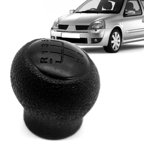Bola de Câmbio Renault Clio 2000 à 2004 5M - Preta - N600500