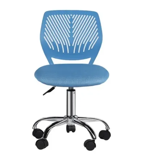 Cadeira De Escritório Infantil Teen Azul Office Basics 60 Kg NOVO