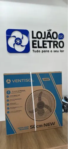 Ventilador de Parede 50cm Ventisol 130W - Novo