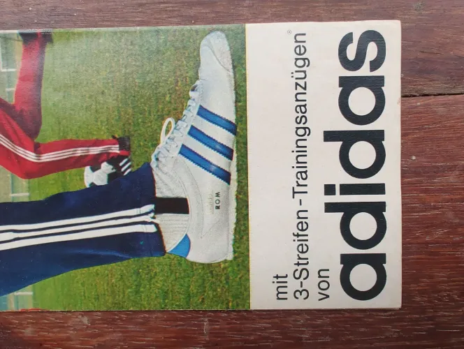 Catálogo Adidas Alemão anos 60/70