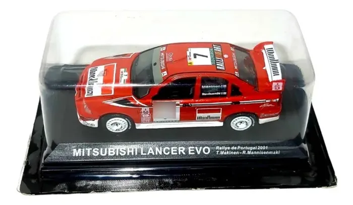 100 Anos Do Automóvel De Competição Mitsubishi Lancer Evo (Lacrada)
