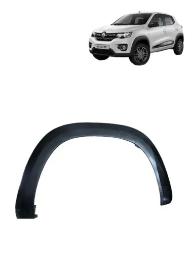 Moldura paralama Renault kwid dianteira direita 2018