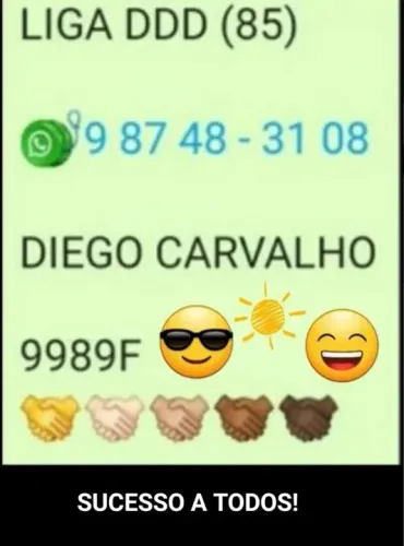 Sol Maior 80m2 liga 9 8 7 4 8 3 1 0 8 Diego9989f