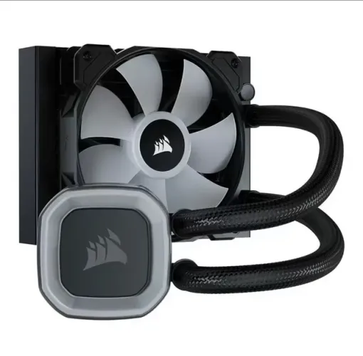 Water Cooler Corsair H60 Hydro Series, LED Branco, Preto CW-9060036-WW 120mm