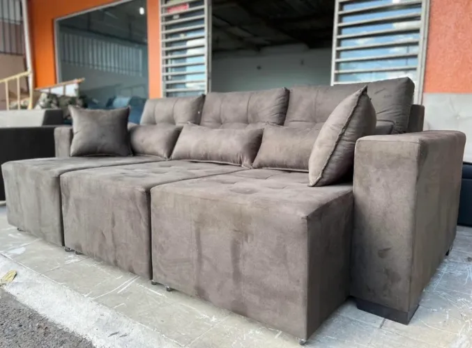 SOFÁ RETRÁTIL PROMOÇÃO 