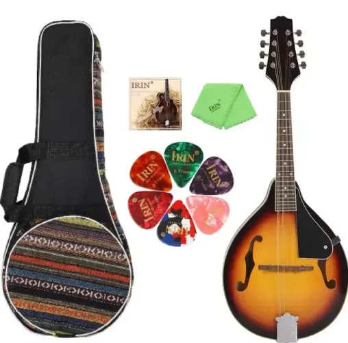 Bandolim 8c Prosperar Madeira Nobre Basswood Studio Acustico