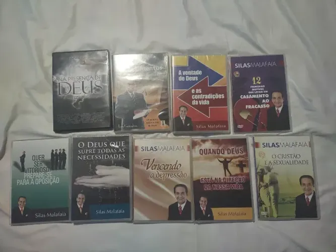 Dvd Filmes Orações Evangélicas (lote Com 9 Filmes)