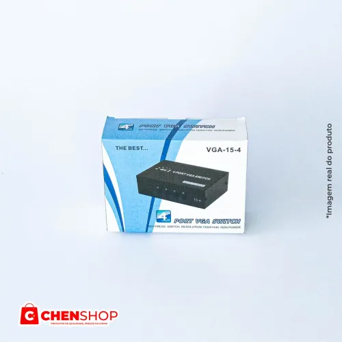 Switch VGA 4 Portas - Keypress - 1920x1440 - Sem Energia
