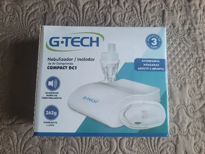 Inalador Nebulizador Compact Portátil Ar Comprimido Bivolt