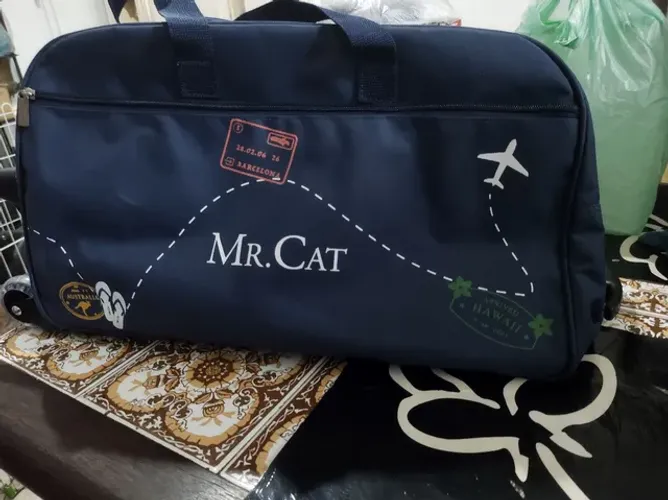 BOLSA/MALA COM RODAS MR.CAT