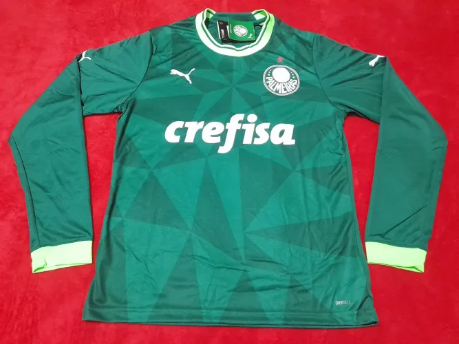 Camisa PUMA S.E.PALMEIRAS manga longa tamanhos P,M,G