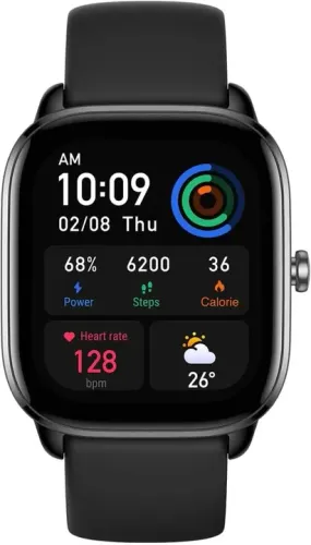 RELOGIO XIAOMI AMAZFIT GTS 4 MINI PRETO