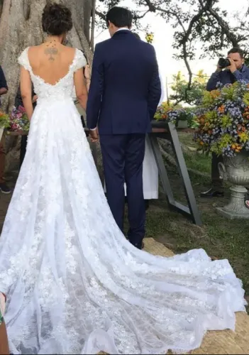 VESTIDO NOIVA ALTA COSTURA ESTILISTA