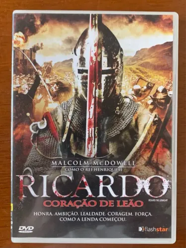 DVD RICARDO CORAÇÃO DE LEÃO