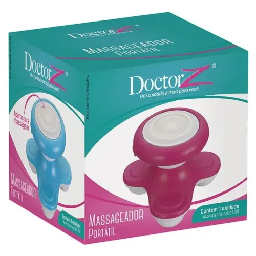 Massageador A Pilha C/cabo Usb Doctorz
