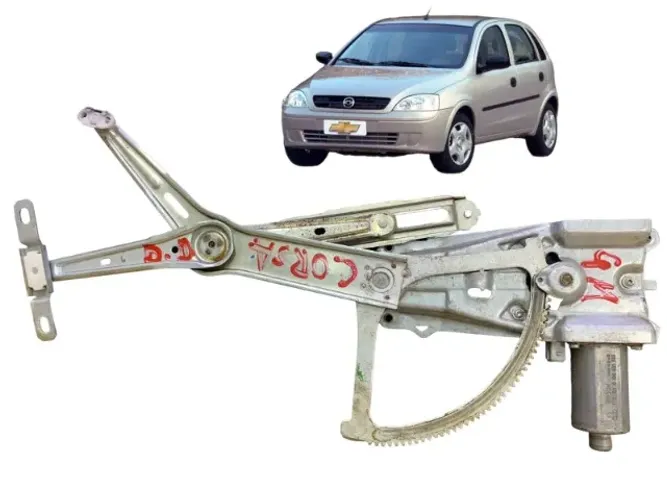  Máquina de vidro Elétrico Dianteiro Dir Corsa 2003  *