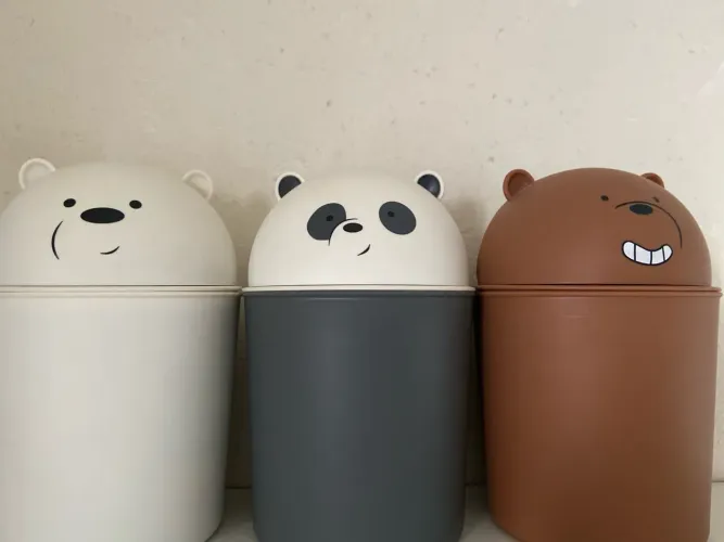 Potes Decorativas urso sem curso