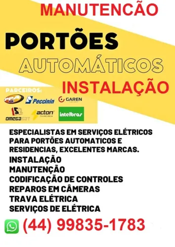 Manutenção Motor Portão