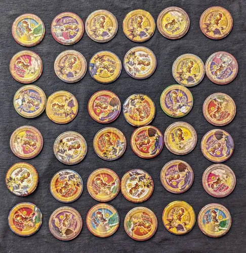 Coleção de Metal Tazos Yu-Gi-Oh!