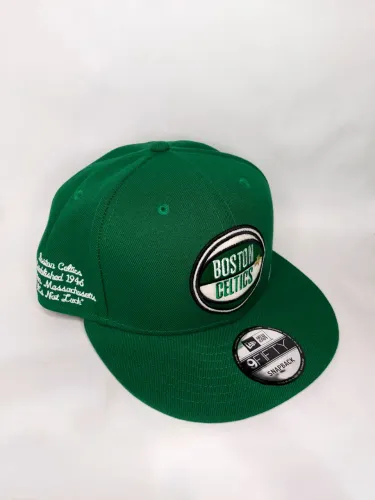 Boné Boston Celtics - New era - Basquete - Nba - 9fifty - Aba reta