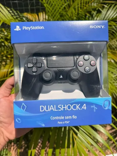 Controle PS4 Preto Novo Original promoção