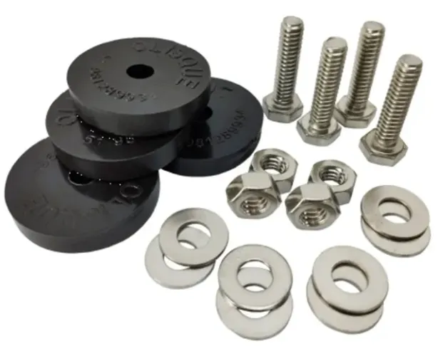 1 Kit Fixação Inox Universal Para Condensadora