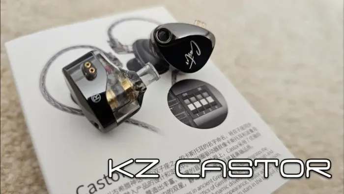 Fone de Ouvido KZ Castor BASS