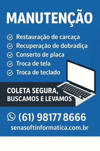 Manutenção de Notebook e Computador