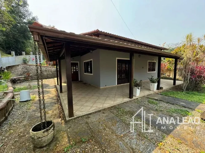 Casa linear de condomínio á venda - 2 quartos - 401m2 - Caneca Fina - Guapimirim/RJ