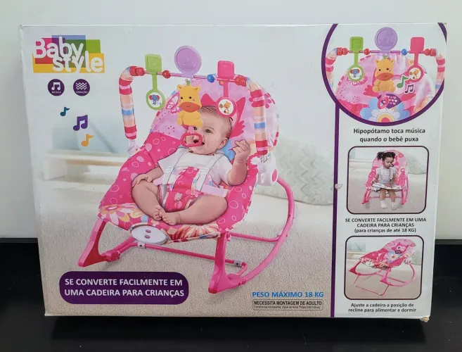 Cadeirinha De Balanço Repouseira Baby Style