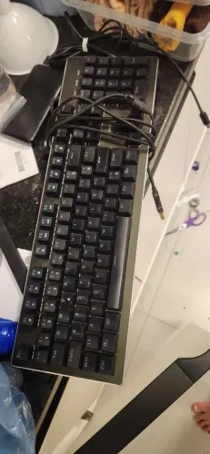  Teclado gamer mecânico orion dazz RGB switch blue YH Blue