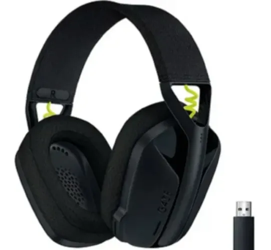 Headset Gamer Sem Fio Logitech G435 LIGHTSPEED - Preto NOVO LACRADO COM GARANTIA 