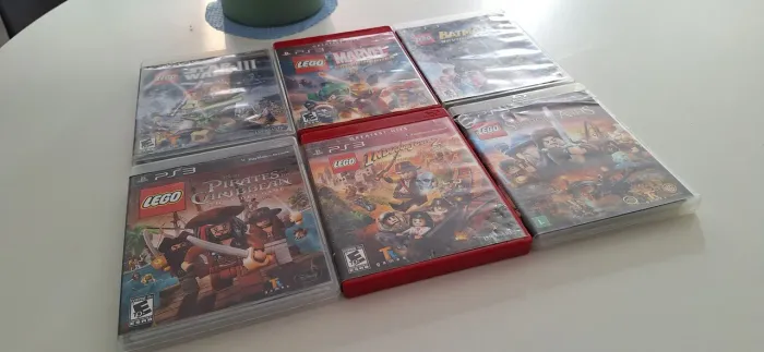 6 Jogos PS3 - LEGO - Star Wars, Marvel, Indiana Jones e mais!