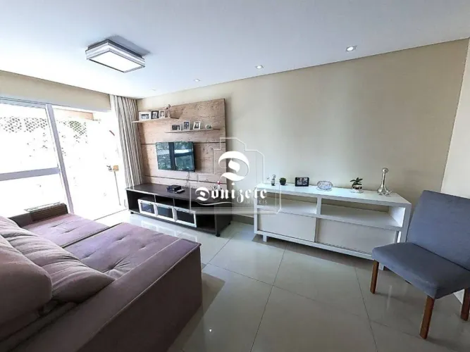 Apartamento para venda tem 106 metros quadrados com 3 quartos em Jardim - Santo André - SP