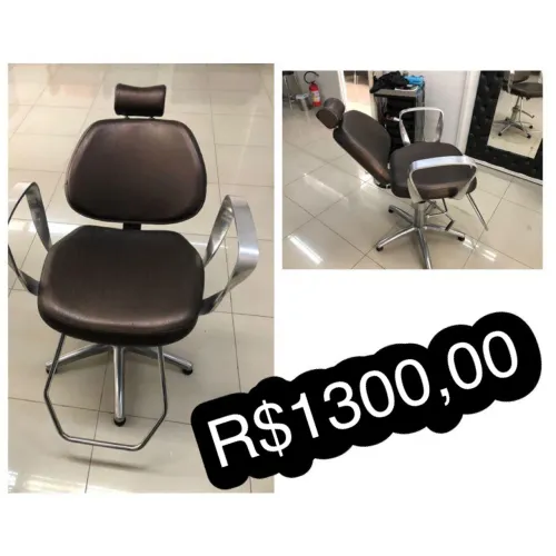 Poltrona Giratória para Salão de Beleza
