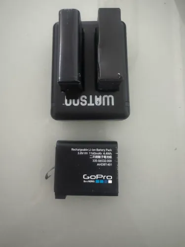 Bateria e carregador Gopro Hero 4