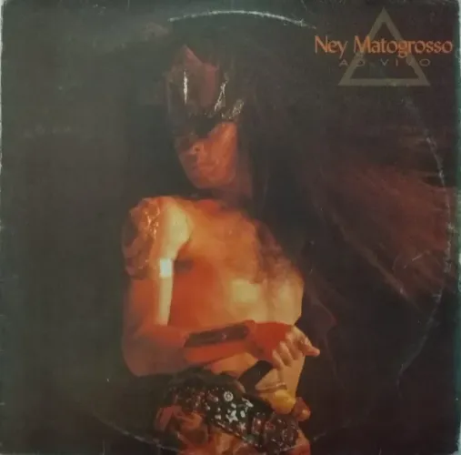 LP - Disco Vinil - Ney Matogrosso - Ao Vivo - Ano 1989 - Com encarte