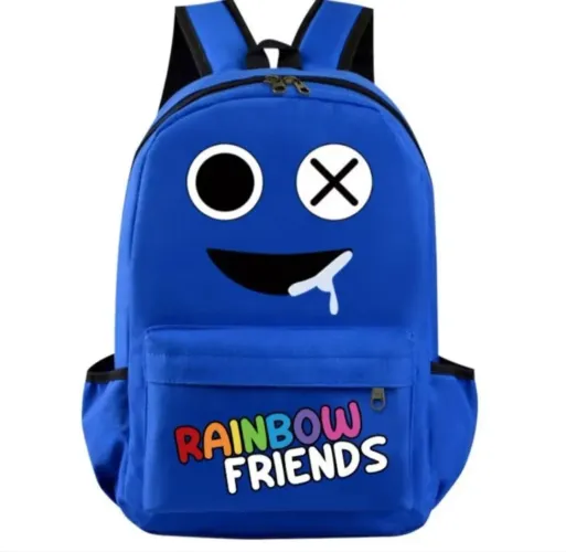 Mochila Rainbow Friends Azul Babão - Azul