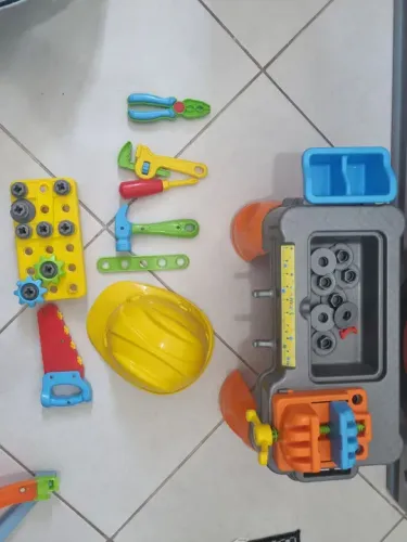 Bancada de ferramentas infantil Oficina