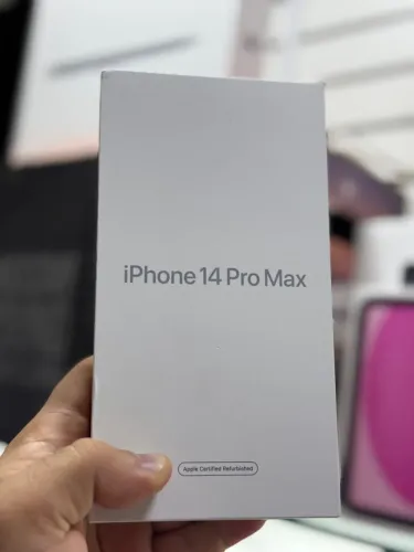 Iphone 14 pro max 128gb novo lacrado 1 ano de garantia apple LOJA FÍSICA  ( 128 gb )