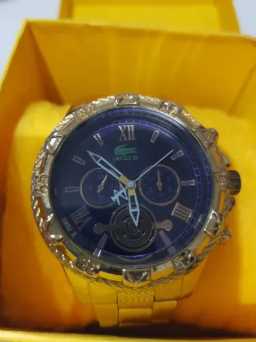 Relógio Lacoste Masculino Dourado