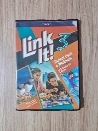 Livro de inglês Link It 3 - Com capa protetora