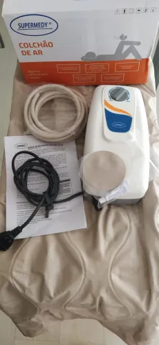 Colchão de Ar com Compressor Supermedy 130kg - 110v