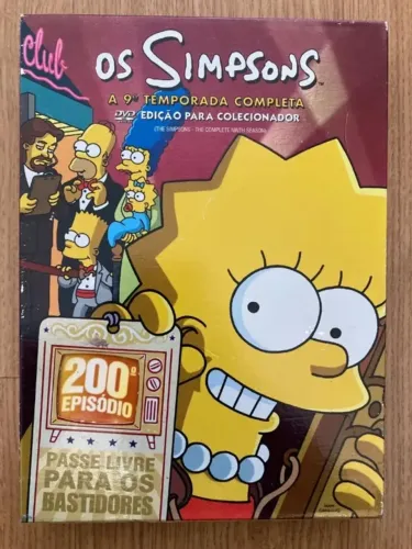 Box 3 DVDs Os Simpsons 9ª Temporada