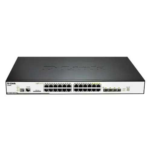 Switch D-Link DGS-3120-24PC d-link 24 portas 10/100/1000mbps gerenciavel l3