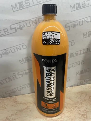 Cera Líquida 2 em 1 Carnaúba Vonixx e na promoção 