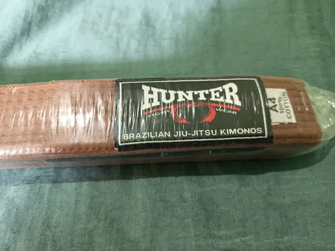 Faixa Jiu-Jitsu Marrom A4 (Hunter)