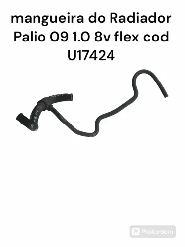 Mangueira Do Radiador Palio 09 1.0 8v Flex Cod U17424